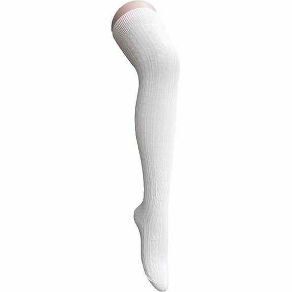 Eryueer Thigh High Socks Long Over Knee High Socks for Women Casual Athlete Striped Knee High Stocking