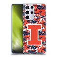 thumbnail image 1 of Head Case Designs Officially Licensed University Of Illinois U Of I University Of Illinois Digital Camouflage Soft Gel Case Compatible with Samsung Galaxy S21 Ultra 5G, 1 of 7
