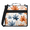 Multicolor 4, variant on Herdesigns Farmhouse Floral Chicken Zipper Binder with Shoulder Strap, Waterproof 1.5 Inch 3 D-Ring Binder Organizer Bag, Fits 13 Inch Laptop for Work,