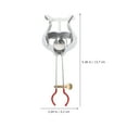 thumbnail image 2 of Miangastore Pince à Partitions en Métal Trompette Lyre, 2 of 8
