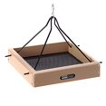 thumbnail image 2 of Birds Choice SNHPF125 Hanging Tray, Recycled Hanging Feeder w/ Collapsible Steel Hanging Rods, Small, 2 of 9