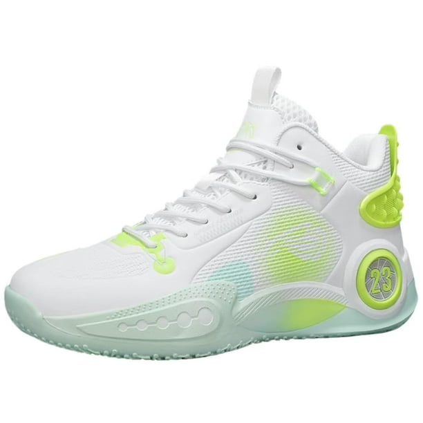 BINQER Zapatillas de baloncesto for hombre: amortiguación alta, transpirables, antideslizantes, soporte duradero for canchas interiores y exteriores