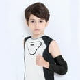 thumbnail image 5 of TUOYR Youth Kids Padded Compression Shirt Football Vest Chest Protector up to Size XL, 5 of 6