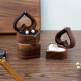 thumbnail image 7 of Personalized Solid Wood Ring Box For Studs Earrings Pendants Jewelry Storage Box, 7 of 7