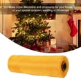 thumbnail image 2 of DIY Ribbon Bows Deco Mesh 10 Yards Gold Wire Mesh Ribbons Xmas Gift Wrapping Net, 2 of 5