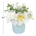 thumbnail image 4 of Mainstays Artificial Peony & Hydrangea Pot, 4 of 4