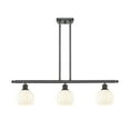 thumbnail image 5 of Innovations Lighting - White Venetian - 3 Light Stem Hung Island In Modern, 5 of 7