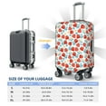 thumbnail image 6 of Lsque Strawberries Printed Luggage Cover, Travel Luggage Protector,Scratch and Dirt Resistant, Fits 18-32 Inch Luggage - Small, 6 of 9