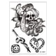 thumbnail image 1 of Pegatinas de tatuaje, tatuaje temporal para hombres, mujeres y adultos. Mamba, flor, marca, serpiente de la muerte. Pegatinas de tatuaje temporales., 1 of 3