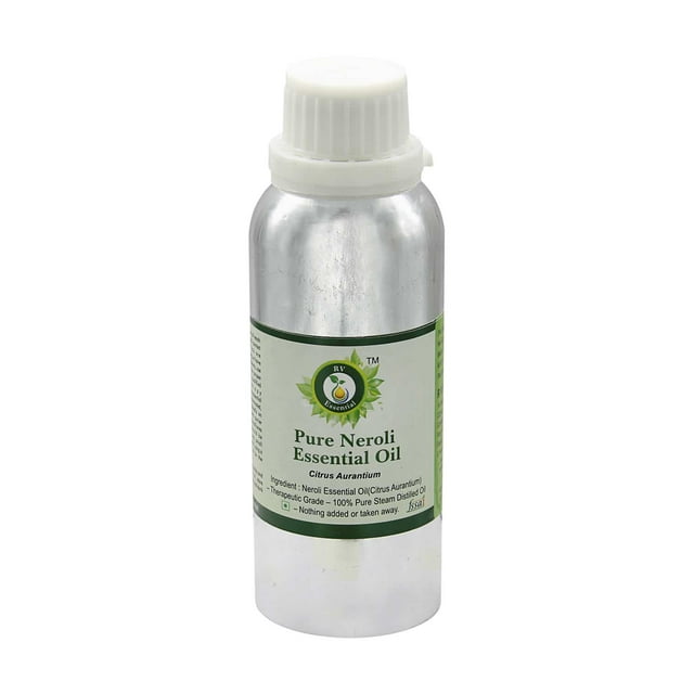Neroli Essential Oil Citrus Aurantium For Skin For Body For Face Massage Oil Pure Natural Steam Distilled 300ml 10oz By R V Essential