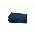 thumbnail image 3 of Truly Soft Everyday Solid Microfiber 100% Microfiber Polyester  4 Piece King Pillowcases in Dark Blue, All Season, Adult Size, OEKO-TEX Certified, 3 of 8