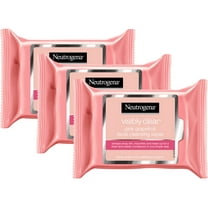 Neutrogena Oil-Free Cleansing Wipes for Acne Prone Skin, Pink Grapefruit 25 ea (Pack of 3)