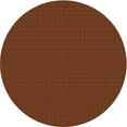 thumbnail image 1 of Ahgly Company Machine Washable Indoor Round Transitional Mahogany Brown Area Rugs, 8' Round, 1 of 7