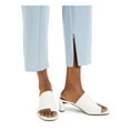 thumbnail image 3 of ALFANI Womens Blue Pleated Zippered Ankle Straight leg Pants Size: 0, 3 of 4
