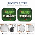 thumbnail image 6 of Haiem Merry Christmas And Santa Claus With Gifts Car Windshield Sun Shade (2 Pieces) Foldable Windshield Sun Shade Car Accessories for Truck SUV Pickup-Large, 6 of 7