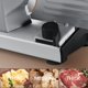 thumbnail image 3 of CUSIMAX Rebanador Eléctrico de Carne – Cuchillas Dobles de Acero Inoxidable de 7.5″, Perilla de Grosor de 1–20 mm, Transportador de Alimentos Extraíble de Fácil Limpieza, Perfecto para Carne, Queso,, 3 of 5