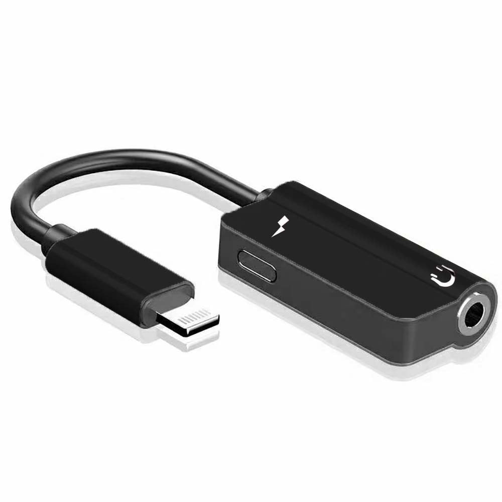 Lightning to 3.5 mm headphone jack adapter for iPhone 7 headphones