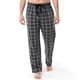thumbnail image 1 of Parte inferior de pijama de franela teñida con hilo Fruit of the Loom para hombre, 1 of 5
