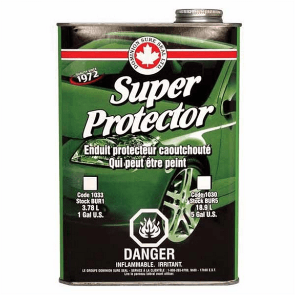 Dominion Sure Seal BUR1 Quick Dry Undercoating, 1 gal Can, Black