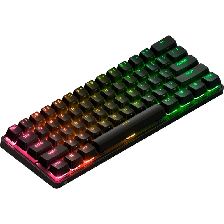 SteelSeries Apex Pro Mini Wireless Mechanical Gaming Keyboard - World's  Fastest Keyboard - Adjustable Actuation - Compact 60% Form Factor - RGB -  PBT 