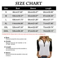 thumbnail image 3 of Womens Tops Summer Printed Top 3/4 Sleeves Buttons Blouse Short Sleeve V Neck T Shirt Polyester Spandex Breathable Comfortable Casual L Sweaters For Women, 3 of 5