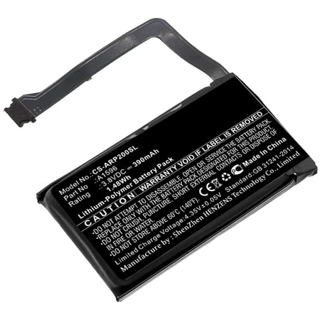 Replacement Battery for Apple AirPods 2 Charging Case AirPods Charging Case MRXJ2ZP/A MV7N2ZP/A 3.8V/390mAh