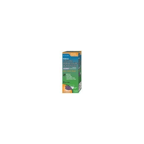 Taro Children's Cetirizine Hydrochloride Allergy Oral Solution Grape, 4