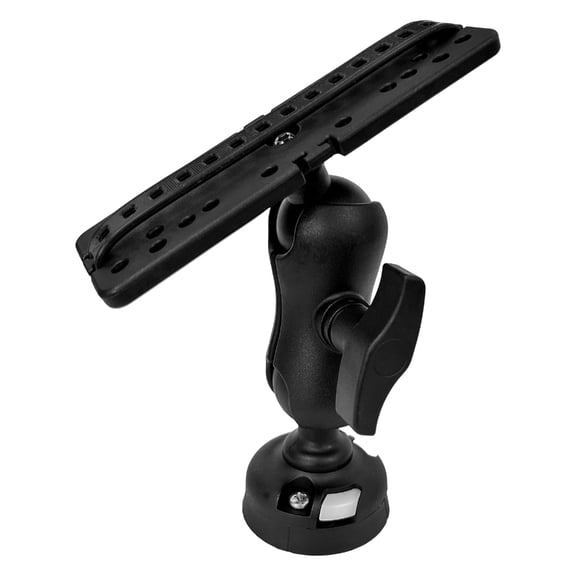 CEORPER 360 Degree Rotation Fish Finder Holder Kayak Fishfinder Plate Fish Finder Mount