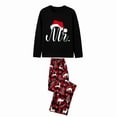thumbnail image 6 of iHapHap Mr Mrs Christmas Couple Pajamas, Cotton Blend Holiday Sleep Set, Womens S, 6 of 7