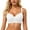 White, variant on First Bra Soft Comfort Wirefree Support Seamless Training Bra for Growing Comfort Stretch Fit Daily Wear Tone Bra Running Bras for Women Sports Bras for Women Non Removable Pads