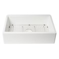thumbnail image 5 of ALFI brand AB33FARM-W White 33" Granite Composite Single Bowl Drop In Farm Sink with Accessories, 5 of 12