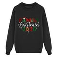 thumbnail image 1 of AWZXDE Pyjamas de Famille Assortis Ours de Noël Chandails à Col Rond Assortis pour la Famille Tenues Décontractées à Manches Longues pour les Fêtes de Fin d'Année pour Parents et Enfants Vêtements Confortables pour les Fêtes de Famille, 6 Ans, 1 of 3