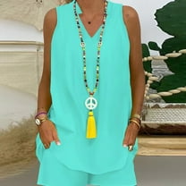 2 Piece Sets for Plus Women Casual Shorts Sets for Women Clothing Two Piece Shorts Womens Two Piece Outfits Summer Shorts