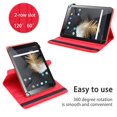 thumbnail image 2 of Cadorabo Housse de Tablette pour Odys Titan 10 - Housse de Protection en Cuir Synthétique avec Fonction Support, 2 of 5