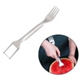 thumbnail image 2 of BUYISI Efficient Watermelon Splitting Tool 2-In- Stainless Steel Fruit Cutter 1Pcs, 2 of 4