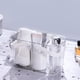 thumbnail image 5 of Cesta de almacenamiento de baño blanco con asas, organizador portátil de plástico para cocina, 5 of 6