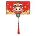 thumbnail image 2 of Vaidha 2024 New Year Fold Red Envelope Personalized Red Envelope Chinese New Year Blessing Red Envelope, 2 of 5