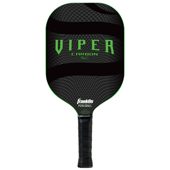 Franklin Sports Viper Pickleball Paddle - 13mm Poly Core Racket - Green