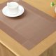 thumbnail image 3 of Aislamiento Tazón Vajilla Comedor Manteles Individuales Manteles Posavasos Caqui, 3 of 4