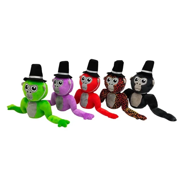 Gorilla Tag Peluche Poupée Jouet Gorilla Singe Animaux en Peluche Jouet Poupée Cadeaux pour Enfants