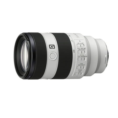 Sony - SEL70200G2 FE 70-200mm F4 Macro G OSS II Lens - Grey
