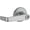 Chrome Keyed Entry Lever Featuring SmartKey, variant on Kwikset 756KNL-15S Kingston Light Commercial Vestibule Door Lock Smart Key Satin Nickel Finish