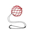 thumbnail image 3 of BAOSITY Football Kick Soccer Ball Net Kicker Elastic Ball Holder Bag Adjustable Length for Boys, Parks,Football Fields,Player Red, 3 of 8