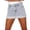 W-512 Light Royal Blue, variant on Light Royal Blue Womens Denim Brunch Stretch Button Zip Up Skorts Pants for Women Cowgirl High Leg Ripped Straight Leg Distressed Basic Mini Short Pants 2026 Clothes XL