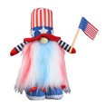 thumbnail image 1 of Gnomos patrióticos Muñeca sin rostro Decoraciones del 4 de julio Día de la Independencia Americana Decoraciones del Día de los Veteranos Tomte y Rayas Nisse, 1 of 5