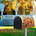 thumbnail image 5 of Fall Mailbox Cover Magnetic Thanksgiving Post Box Decor Standard Size 20 x 18 Inch Decorative Mailbox Cover for Thanksgiving Autumn Harvest Garden Yard Decoration(Pumpkin Plaid), 5 of 6