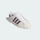 thumbnail image 2 of Adi-das Superstar 80 ADV Shoes in Crystal White / Shadow Red / Off White, 2 of 6