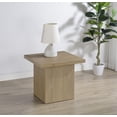 thumbnail image 2 of Devar Square Engineered Wood Side End Table Latte, 2 of 8