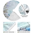 thumbnail image 2 of FMSHPON Christmas Snowman Xmas Christmas Tree Skirt Stand Mat for Holiday Party Decoration Indoor Outdoor 48 inches, 2 of 6