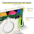 thumbnail image 3 of FJLBDE Case for Xiaomi Redmi Pad SE 11.0 inch 2023 with 360 Kickstand, Shoulder Strap Carrying Protective Cover, Multicolor Green, 3 of 6